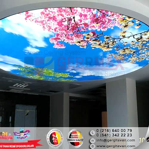 Dijital Baskı Gergi Tavan