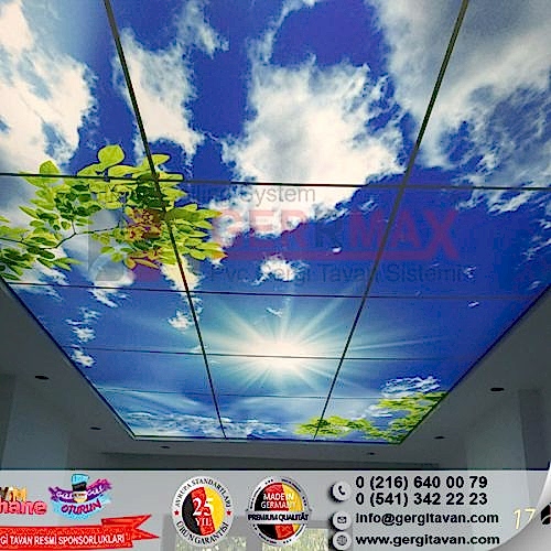 Dijital Baskı Gergi Tavan