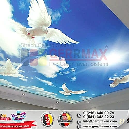 Dijital Baskı Gergi Tavan