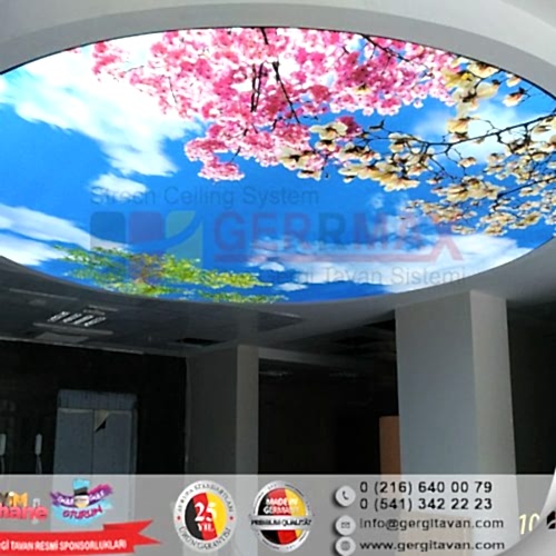 Dijital Baskı Gergi Tavan