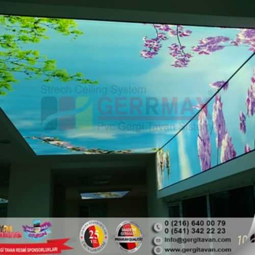 Dijital Baskı Gergi Tavan