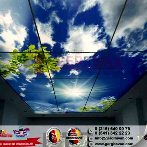 Dijital Baskı Gergi Tavan