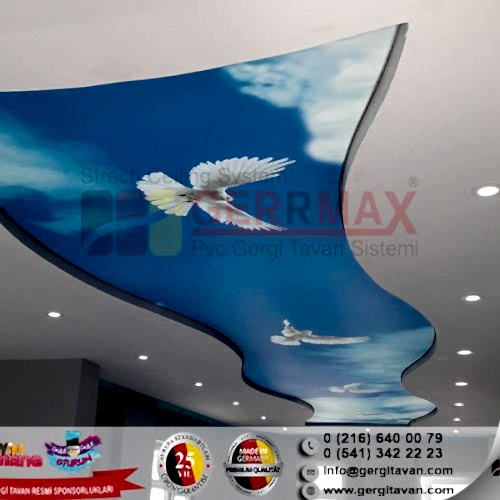 Dijital Baskı Gergi Tavan