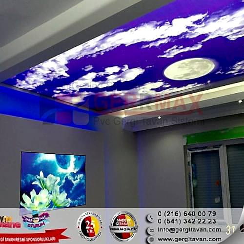 Dijital Baskı Gergi Tavan