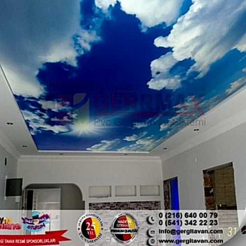 Dijital Baskı Gergi Tavan