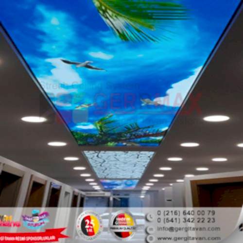 Dijital Baskı Gergi Tavan