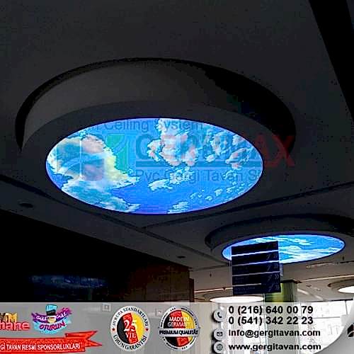 Dijital Baskı Gergi Tavan