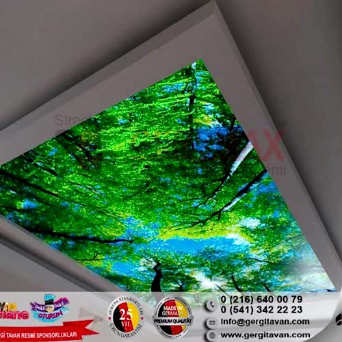 Dijital Baskı Gergi Tavan
