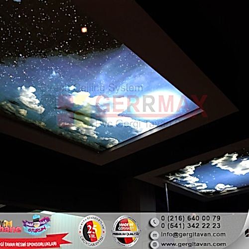 Dijital Baskı Gergi Tavan