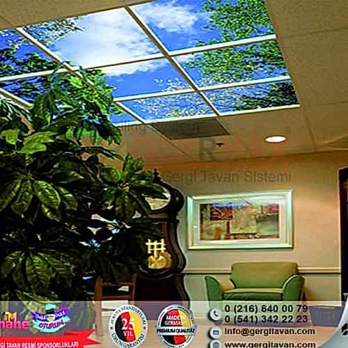 Gökyüzü Panel Gergi Tavan