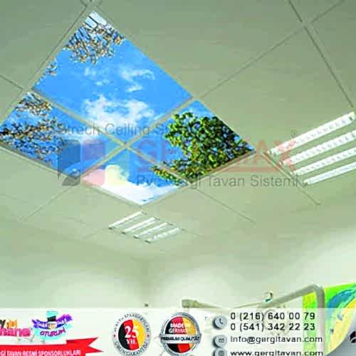 Gökyüzü Panel Gergi Tavan