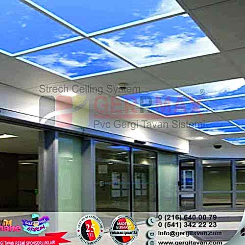 Gökyüzü Panel Gergi Tavan