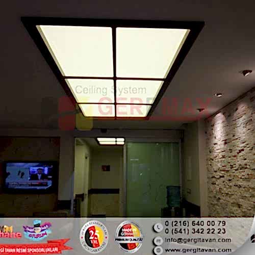 Işıklı Doku Gergi Tavan