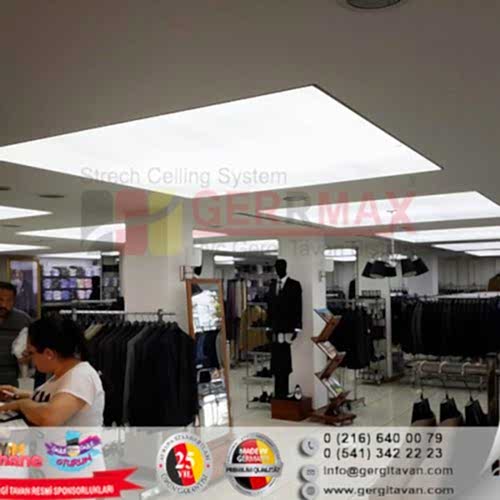 Işıklı Doku Gergi Tavan