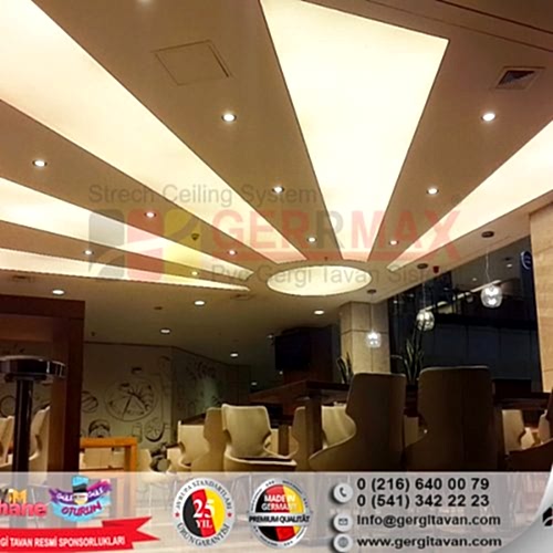 Işıklı Doku Gergi Tavan