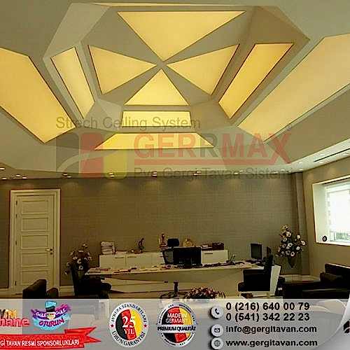 Işıklı Doku Gergi Tavan