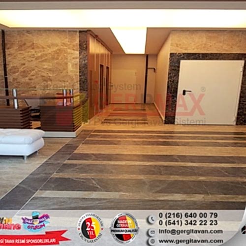 Işıklı Doku Gergi Tavan