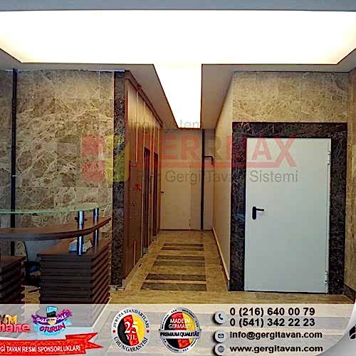 Işıklı Doku Gergi Tavan