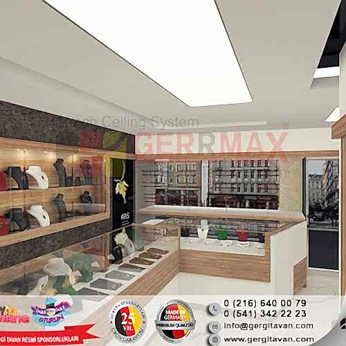 Işıklı Doku Gergi Tavan