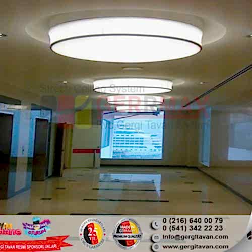 Işıklı Doku Gergi Tavan