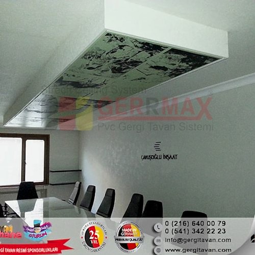 Çavuşoğlu İnşaat İstanbul Işıklı Gergi Tavan Projesi