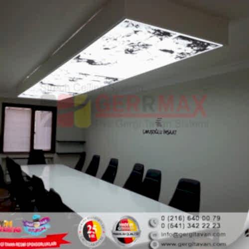 Çavuşoğlu İnşaat İstanbul Işıklı Gergi Tavan Projesi