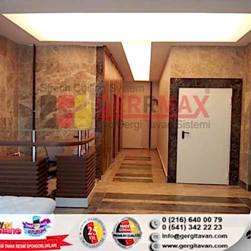 İstanbul Bahçelievler Gönen Otel Gergi Tavan Projesi