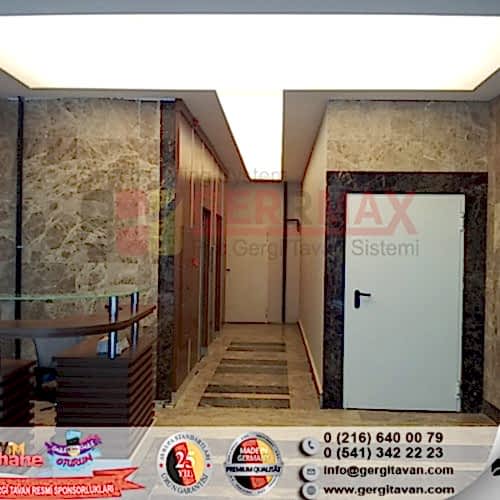 İstanbul Bahçelievler Gönen Otel Gergi Tavan Projesi