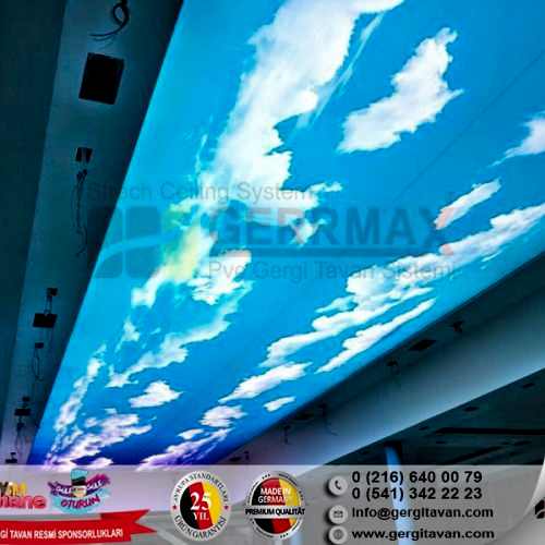 Ramada Otel Azerbaycan Işıklı Gergi Tavan Projesi