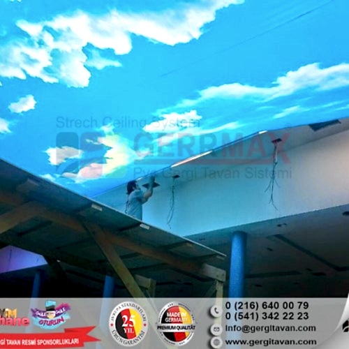 Ramada Otel Azerbaycan Işıklı Gergi Tavan Projesi