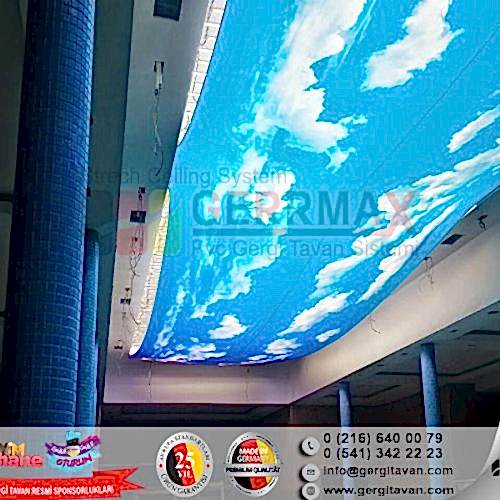 Ramada Otel Azerbaycan Işıklı Gergi Tavan Projesi