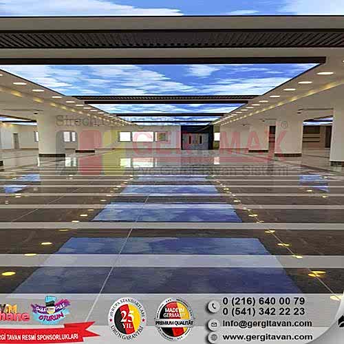 Romeo Juliet Tekstil Hadımköy Gergi Tavan Projesi