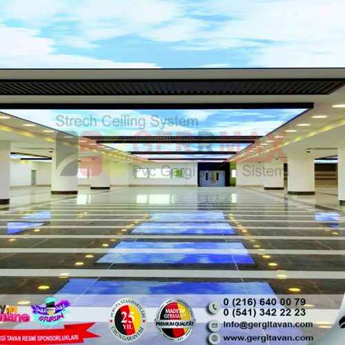 Romeo Juliet Tekstil Hadımköy Gergi Tavan Projesi