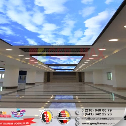 Romeo Juliet Tekstil Hadımköy Gergi Tavan Projesi